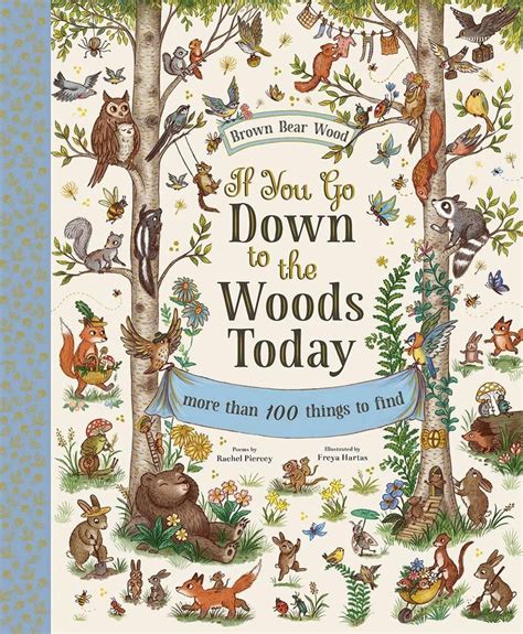 If You Go Down To The Woods Today Picture Book Interactive Book