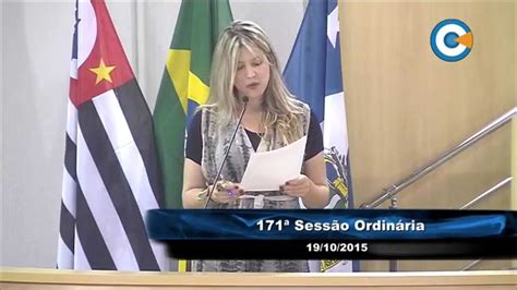 Minuto Legislativo Ver Andreia Gon Alves Sess O Ordin Ria