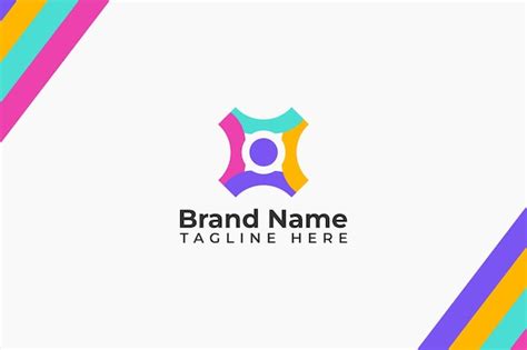 Premium Vector | Colorful logo design