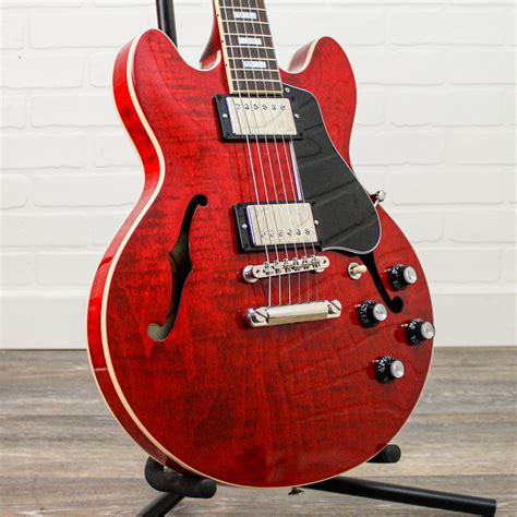 Preowned 2023 Gibson ES 339 Figured W OHSC Sixties Cherry Red