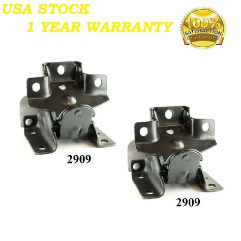 Pcs Front L R Motor Mount Fit Gmc Sierra Hd L