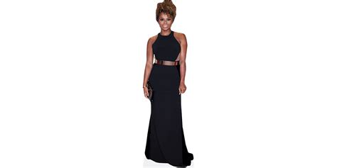 Fleur East Black Dress Cardboard Cutout Celebrity Cutouts