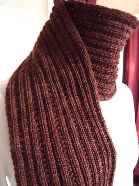 10 Striped Scarf Knitting Pattern The Funky Stitch