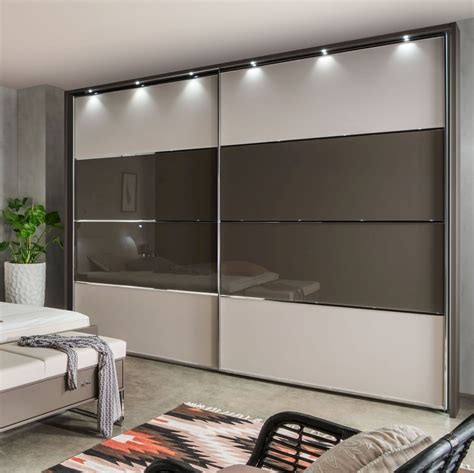 Wiemann Limara Sliding Wardrobe In Champagne And Line 2 And 3 In Havana