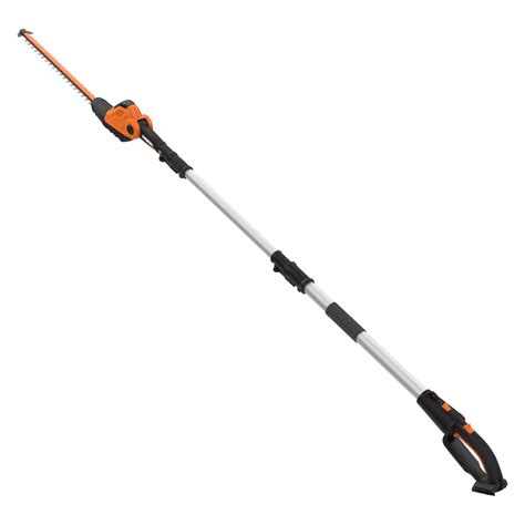 Worx Wg2529 20v Power Share™ 2 In 1 Cordless Hedge Trimmer With Pole Tool Only Canadian Tire