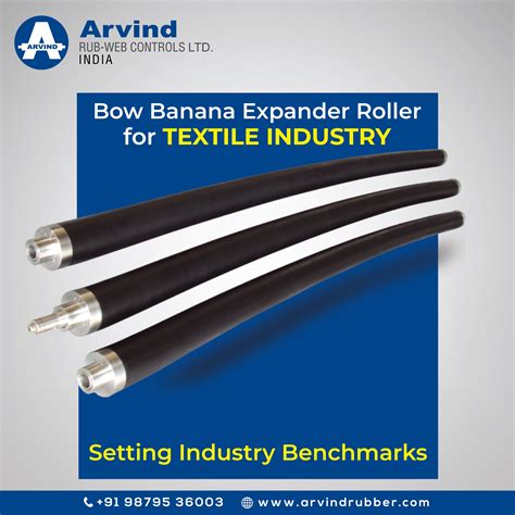 Bow Banana Expander Roller For Textile Industry In 2021 Textile