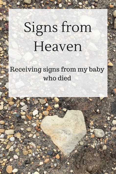 Signs From Heaven: Receiving Signs From My Baby Who Died - Still Standing Magazine