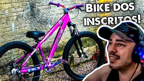 UMA GIOS SÓ PEÇAS DO ALIEXPRESS Bike dos inscritos YouTube