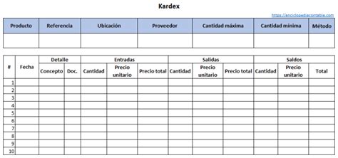 Que Es Kardex