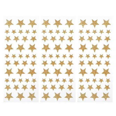 Gold Star Sticker Sheet