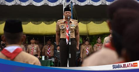 Danrem Pamungkas Buka Perkemahan Saka Wira Kartika Suara Jelata