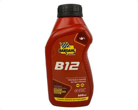Bardahl B12 Engrossa O Oleo - Aditivo Para Óleo De Motor Automotivo Bardahl B12 Plus 500ml - Dynamus ...