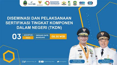 Diseminasi Dan Pelaksanaan Sertifikasi Tingkat Komponen Dalam Negeri Tkdn Youtube