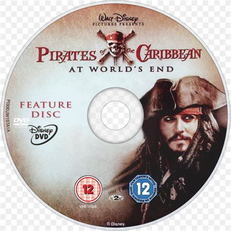 Pirates Of The Caribbean At World S End DVD Film PNG 1000x1000px