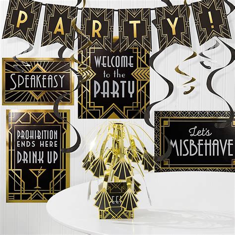 1920 Theme Party Roaring 20s Birthday Party Great Gatsby Party