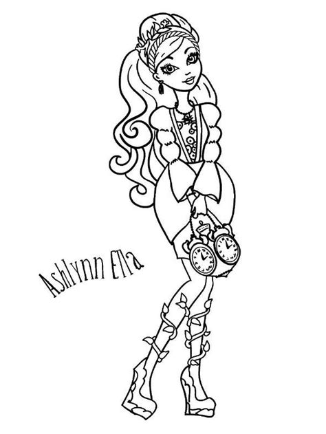 Ever After High Para Colorear