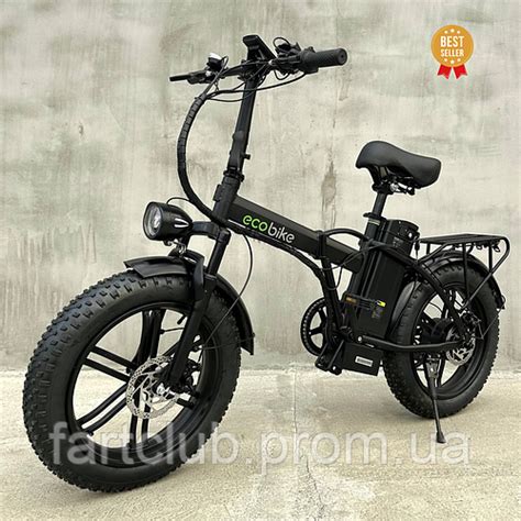Дорожный электровелосипед ECOBIKE Storm V8 - 1000W, 18Ah Готовые ...