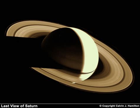 Enorme imagen de Saturno y sus anillos con todo detalle - Astronomía