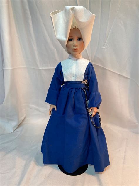 Blessings Doll Collection Nun Sister Daughter Of Charity Of St Vincent De Paul Blue Etsy