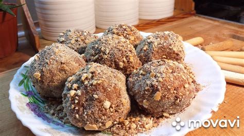 Пирожное "КАРТОШКА" из печенья!За 5 минут и готово!Быстро и вкусно ...