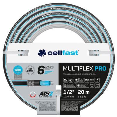 Купить Поливочный шланг Cellfast MULTIFLEX PRO 1/2" 20м, 6 слоев, до 35 ...