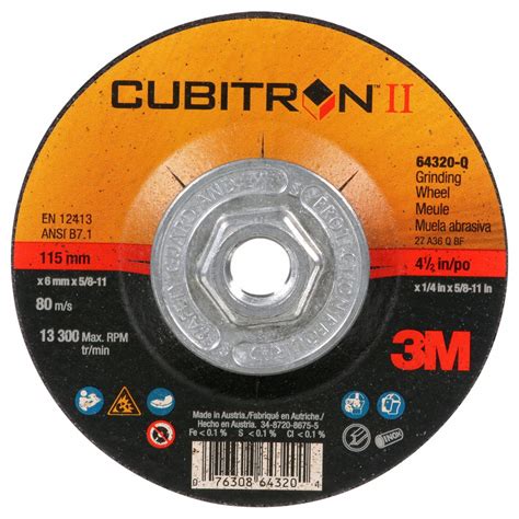 3M CUBITRON II Type 27 4 1 2 X 1 4 X 5 8 11 Depressed Center