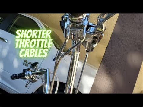 Replacing Throttle Cables That Are Too Long Youtube