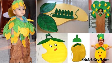 Mango Costume DIY Ideas for Kids - Kids Art & Craft