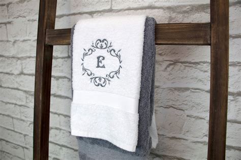 DIY Monogrammed Towels - WeAllSew