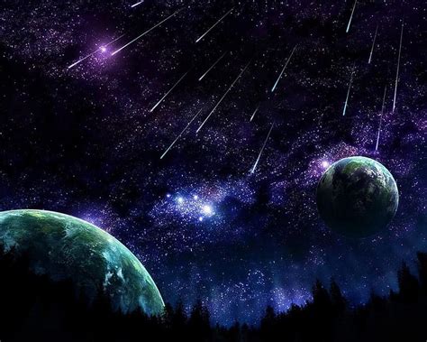 Meteor Shower Meteor Shower 9 Satisfying Space HD Wallpaper Pxfuel