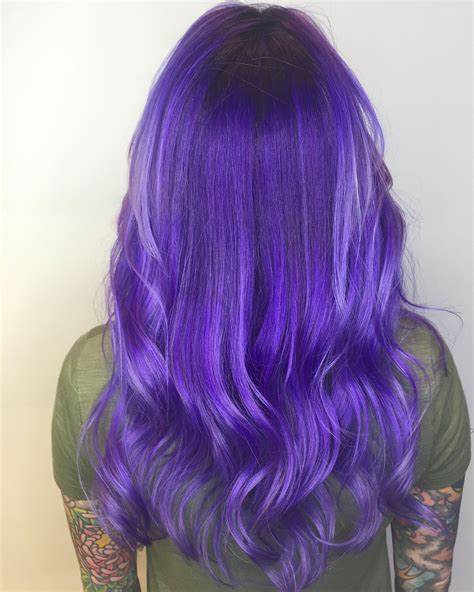 Custom Creation Using Pravana Vivids Violet