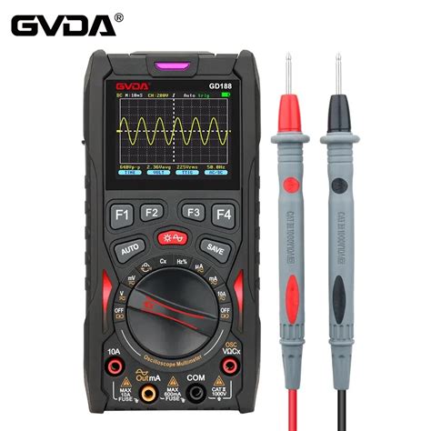 GVDA Oscyloskop Cyfrowy 50 MS S Cz Stotliwo Pr Bkowania 12MHz