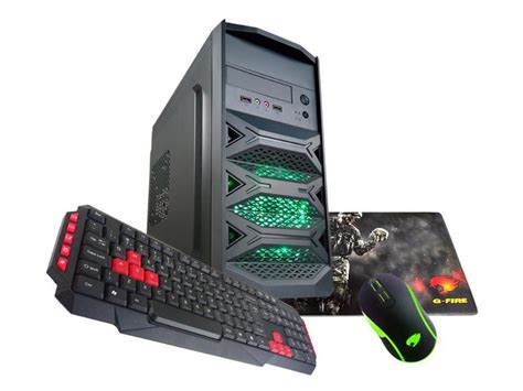 Pc Gamer Kit G Fire Htg 691g AMD A6 3 8Ghz 8Gb Radeon R5 2Gb