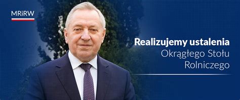 Realizujemy Ustalenia Okr G Ego Sto U Rolniczego Ministerstwo