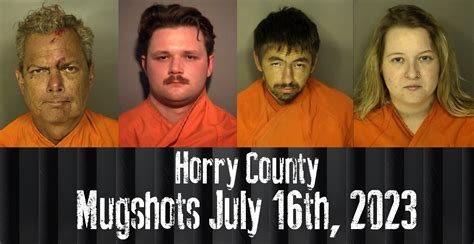 Horry County Mugshots July 16th, 2023 - WFXB