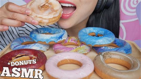 Asmr Galaxy Donuts Eating Sounds Sas Asmr Hubby Youtube