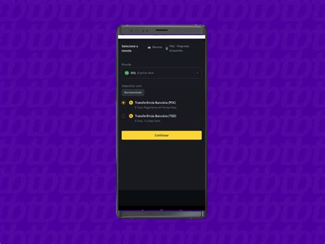 Como Depositar Dinheiro Na Binance Via Pix E Ted Finan As Tecnoblog