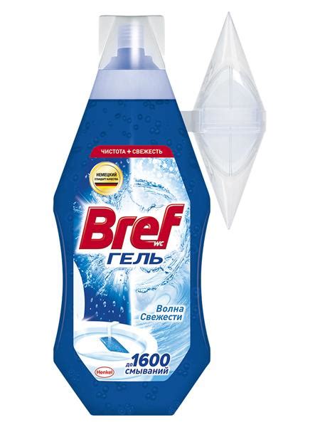 Блок для унитаза Bref Гель "Волна Свежести" | отзывы