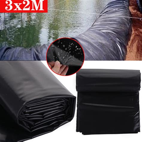 3x2m HDPE Thick Waterproof Fish Pond Liner Garden Grandado