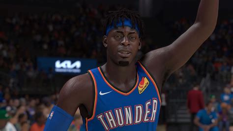 Luguentz Dort NBA 2K25 Rating (Current Oklahoma City Thunder)