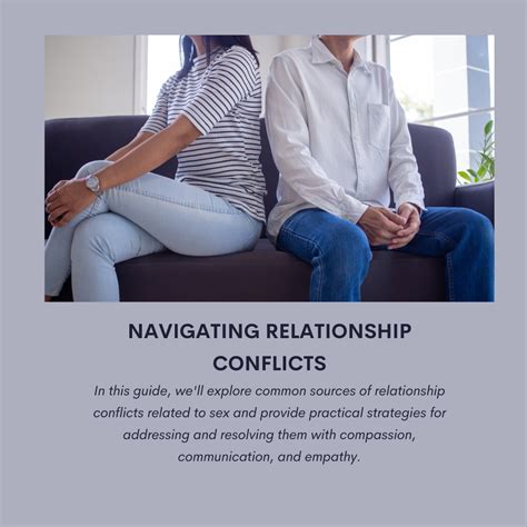 Navigating Relationship Conflicts: A Guide to Addressing Sexual Intima
