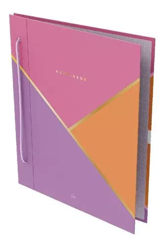 Carpeta N Escolar Dos Tapas Fw Linea Pastel