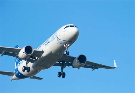 PHOTOS: Airbus test flight with sharklet-fitted A320 - Logistics Middle ...