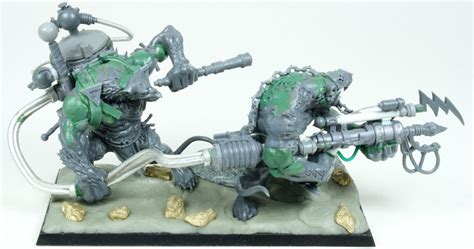 Marc Raley Miniatures: Warp Lightning Weapon Team Conversion