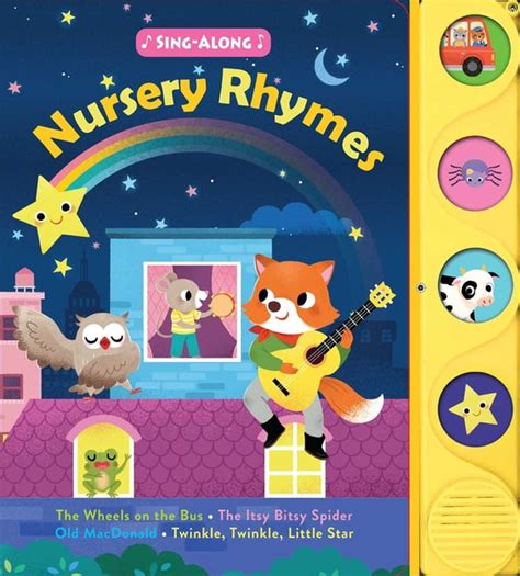 Sing-Along: Sing-Along Nursery Rhymes (Board Book) - Walmart.com ...