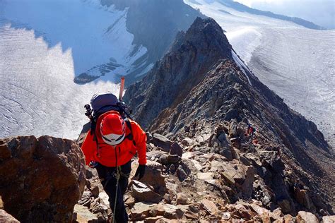 Stubaier Alpen Wilder Freiger Wilder Pfaff und Zuckerhütl Am Ostgrat