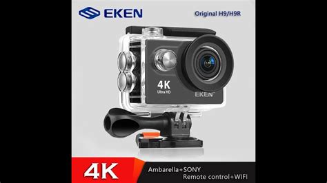 Original Eken H9h9r Action Camera Ultra Hd 4k 30fps Wifi 20 170d Underwater Waterproof