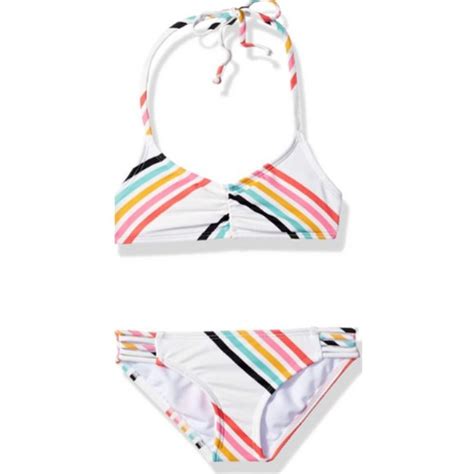 Billabong Swim Nwt Billabong Girls Rainbow Tali Bikini Size 4