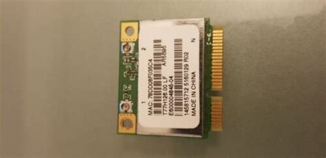 Carte Wifi Atheros T H Lf Dj Ath Ar B Ebay