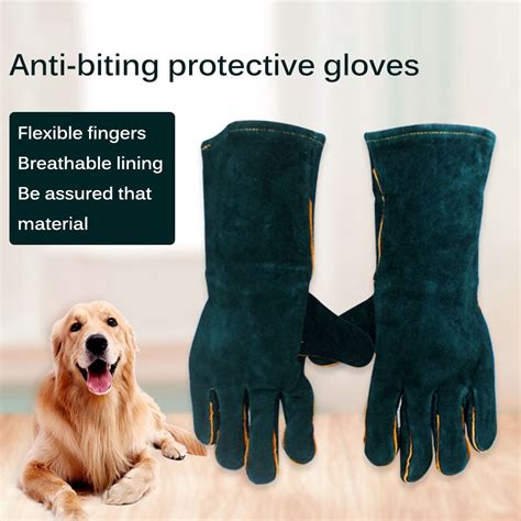 Anti Bite Gloves Safety Bite Gloves For Catch Dog Grandado